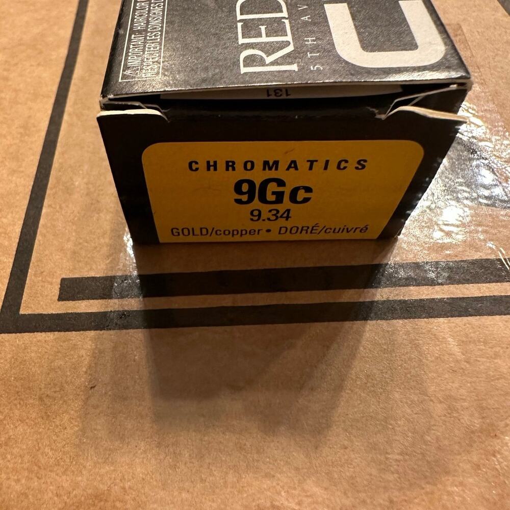 Redken Chromatics 9gc hair color gold copper